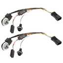 Tail Lights Converter Wire Harness Assembly for 2013-2022 RAM 1500 2013-2018 RAM 2500/3500 2019-2023 Ram 1500 Classic TailLights Wiring, Only for Factory Tail Lights, 55277415AA 55277414AA