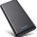 Portable Charger Power Bank 26800mah,Ultra-High Capacity Safer External Cell Phone Battery Pack,2 USB Output High Speed Charging Power bank Compatible with iPhone 16/15/14/13/12 Galaxy Android LG etc