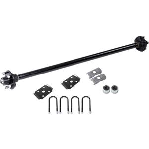 Trailer Axle 2000 lbs Axle Beam 5 Lug