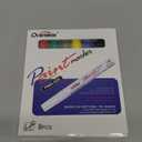 Overseas Paint Marker Pens - 8 Colors Oil Based Permanent Markers, Waterproof, Quick Dry, Medium Tip, Assorted Color Paint Pen for Metal, Wood, Fabric, Plastic, Rock Painting, Canvas, Glass, Art Craft