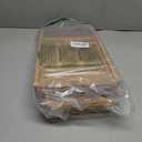 Luxury Foldable Bathtub Tray Caddy - Waterproof Wooden Bath Organizer for Book, Soap, Phone