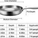 Titanium Hammered Pan Pro, 2025 New Multifunctional Ultra-Durable Scratch-Resistant Non Stick, Even Heating For Cooking