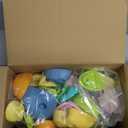 TOPNEW 32 Rock Climbing Holds Multi Size for Kids, Adult Rock Wall Holds Climbing Rock Wall Grips for Indoor and Outdoor Playground Play Set - Includes 2 Inch Mounting Hardware