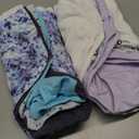 Hanes Brief Underwear, Stretch Cotton Panties for Girls, Assorted, 12-Pack Size 8