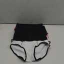 Eiggam Underwear for Women Cotton High Waist Panties Full Coverage Briefs Soft Strech Ladies Breathable Panties-Multi Pack Size S