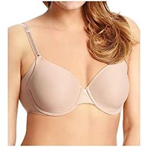 Olga Women's No Side Effects Contour Underwire Bra, Toasted Almond, 44DD