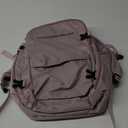 SHRRADOO Travel Laptop Backpack for Women, Casual Work Bag 17inch College Laptop Backpack Airline Approved Backpack for Hiking Business Nurse Bag Casual Daypack for Weekender, Large, Light Pink