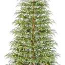My Tx House Cypress Artificial Christmas Tree, Green, 7.5 ft, Traditional Holiday Decor