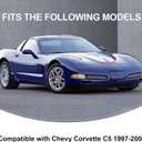 Gloss Black Trunk Spoiler Rear Wing for Corvette C5 1997-2004