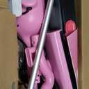 Vazone R6X Corded Stick Vacuum Cleaners for Home, 30000pa Powerful Suction Stick Vacuum with 16Ft Cord, 2 in 1 Lightweight Vacuum Cleaner for Hard Floor Pet Hair (Pink)