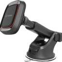 Cellet Magnetic Car Phone Mount, Dashboard & Windshield, Suction Cup Car Phone Holder, Telescopic Long-Arm Compatible with iPhone Samsung Galaxy Google Pixel Moto