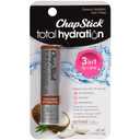 ChapStick Total Hydration Coconut Lip Balm Tube, Hydrating Coconut ChapStick for Lip Care - 0.12 Oz