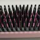 Go Brush Pro for Short Hair - 2026 Upgraded Cordless hair Straightening Brush, 4 Temperature Settings, Fast Heat, MCH Ceramic Care, 4000mAh Rechargeable Straightener for Frizz-Free Styling (pink)