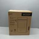 ecozy Smart Nugget Ice Maker Countertop, First Full-Color Smart Panel Ice Machine with APP Control, Double-Layer Insulation, 44 lbs/24H Soft Pellet Chewable Ice, Pull-Out Water Tank, Self-Cleaning (Silver)