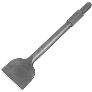 3.9 Inch Wide Tile & Removing Tile and Stone Chisel for hex.30mm Demolition Jack Hammers, 15.75 Inch Long, Alloy Steel Construction, 3.9" x 15.75" Chisel Bit for Demolition Concrete Breaker