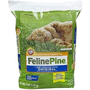 Feline Pine Original Cat Litter, 7-Pound Bags