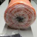 Orange Safety Fence 4x100 ft, Construction Barrier Fence with Built-in Top Rope & 50 Zip Ties, Woven HDPE Temporary Mesh Fencing for Snow Fence, Driveway Marking, Road Warning, Crowd Control
