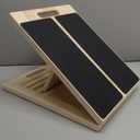 RSHEXJI 3rd Gen Adjustable Slant Board for Calf Stretching & Squat Wedge  Non-Slip Physical Therapy Equipment, Portable Rehab Stretching Board for Flexibility, Recovery & Strength Training