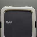 IRIS USA Pee Pad Holder, Fits 22x22 Pads, Dark Gray, Made in USA