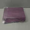 Sustainable Greetings 100 Pack 5x7 Invitation Envelopes, A7 Gummed Seal Square-Flap Invite Envelope for Wedding, Holiday, Birthday Invite, Baby Shower - Purple - 120 GSM - 5.25 x 7.25 Inch