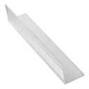 Eowpower 1 Pieces 3x3 inches Aluminum Angle 12" Length, 6063 A6063 Mill Stock, 1/4 inch Thick