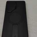 SURITCH for Samsung Galaxy S25 Ultra Phone Case, Magnetic Protective Cover with Camera Cover & Adjustable Metal Kickstand for Galaxy S25 Ultra (2025)-Black