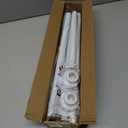 Tension Curtain Rod 31 to 75 Inch Spring Tension Rod for Windows Adjustable Curtain Rod No Drilling Expandable Pressure Curtain Rod Tension Rods for Window,Bathroom,Kitchen,Doorway