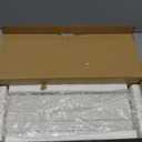 Love-KANKEI Shadow Box Frame 8x10,Wood Deep Shadow Box Display Case with Unique Beads Door and Glass Window, Memory Box for Pictures,Medals,Memorabilia,Collections White