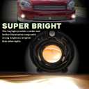 Driver OR Passenger Side Fog Lights Fits 2006-2008 Chevy Malibu,2007-2015 Chevy Equinox,2006-2013 impala,2013-2017 Traverse,2013-2019 GMC Acadia,2010-2015 2018-2021 Terrain Replace#10335108