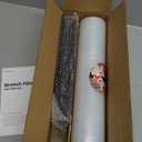 MUNBYN Shrink Wrap, Stretch Wrap with Handles, Stretch Film Roll Industrial Strength, Plastic Wrap for Pallet Wrapping Shipping Moving, 15 Inch x 1000 Ft, 1 Pack, 60 Gauge