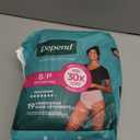 Depend Fresh Protection Adult Diapers, Incontinence & Postpartum Bladder Leak Underwear for Women, Disposable, Maximum, Small, Blush, 19 Count, 
