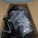 Ergonomic Office Chair, Desk Chair with Adjustable Lumbar Support, Breathable Mesh Comfy Computer Chairs with Flip-up Armrests Executive Task Chair for Adults Home Office(Black)