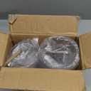 JGIRL unbreakable Plastic Drinking Glasses [Set of 6] Shatterproof Drinking Cups, reusable Drinking Tumblers, Plastic glass cup, Drinking cup, Dishwasher Safe (white)