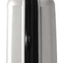 Traveler's Choice Art of Travel Hardside Expandable Luggage with Spinner Wheels, Silver