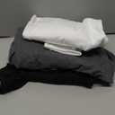 HOPLYNN 3 Pack Turtlenecks Women Long Sleeve Pullover Baselayer Undershirts Tops Turtle Neck Mock Shirts (Large, 3 Pack: 1 Black 1 Grey 1 White)