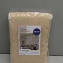 MIULEE Room Darkening Curtains Thermal Insulated Black Out Drapes Solid Window Treatment Long Grommet Light Blocking Blackout Curtain for Living Room Bedroom 2 Panels Set 52 x 84 inch Length Beige