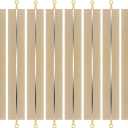 10 Pieces Impulse Sealer Replacement Parts 8 Inch Heat Seal Strips Replacement Element Grip Impulse Sealer Heating Element Service Spare Repair Kit, 200mmx2mm