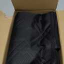 Dog Car Door Protector  20% Larger Design for Sedans, Family Cars and Small SUVS, 2 Packs Thickened Waterproof Door Panel Covers, Protects Doors from Dog Scratching (BLACK)