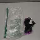 MULTI-SPARKING Purple LED Halloween Lights - 100 Count Purple Christmas String Lights for Tree, Party, Holiday, Indoor and Outdoor Halloween Decorations, 33 Feet Black Wire, UL Certified, Connectable