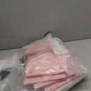 WESTREE Dual Monitor Stand Riser with Two Drawers, Extra Large Storage Monitor Stand for 2 Monitors, Desktop Oraganizer Stand for Computer,Laptop,Screen,Printer,TV (Pink)