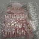 Jinei 6 Pcs Bride Bridesmaid Claw Hair Clip White Pink Acrylic Hair Clip Rhinestone Bride Clips Bachelorette Party Decorations Banana Barrettes Bridesmaid Gifts Bridal Shower, Wedding