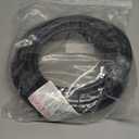 NEMA 5-20P Plug to 5-20R Connector Extension Cord,25 FT,20A/125V,12/3 SJTW,T Blade Power Cord,Black