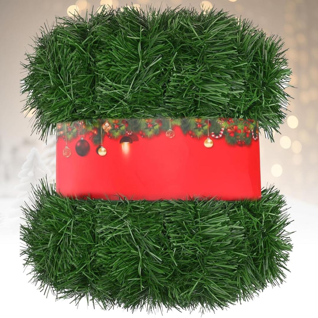 Christmas Decorations - 54 Ft Soft Pine Garland for Indoor/Outdoor Use