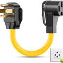 NEMA 14-30P to 14-50R EV Charger Adapter Cord, Compatible with Tesla, 30 Amp Dryer to 50 Amp EV, for Leave 2 Charging, ETL Listed, 100% Pure Copper