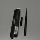 Gentlehomme - Men's 2-in-1 Eyebrow Brush & Pencil - Shape, Define & Fill In - Ultra-Thin, Long-Lasting Black - Vegan