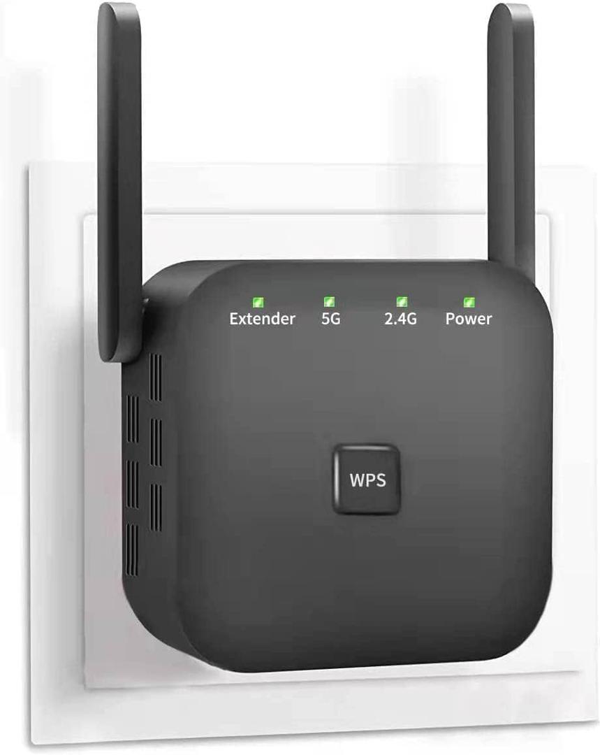 Fastest WiFi Extender, WiFi Repeater, WiFi Booster, Covers Up to 10000 Sq.ft and 80 Devices, Internet Booster - with Ethernet Port, Quick Setup, Home Wireless Signal Booster