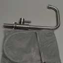 Cold Only Water Faucet Single Hole Kitchen Sink Faucet SUS304 Stainless Steel Brushed Nickel