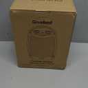 Amazon.com: GiveBest Portable Electric Space Heater with Thermostat, 1500W/750W Safe and Quiet Ceramic Heater Fan, Heat Up 200 Square Feet for Office Room Desk Indoor Use, Silver : Home & Kitchen