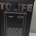 ToLife Dehumidifier for Home, 1000 sq.ft Dehumidifiers for Basement Bedroom Bathroom with 95 OZ Water Tank, Auto Shut Off 7 Colors LED Light, White Black
