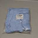 Summer Short Sleeve Maternity Dress Ruched Side Bodycon Causal Baby Shower Dresses (Blue, XXL)